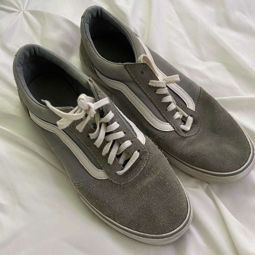 Gray Vans Size 9